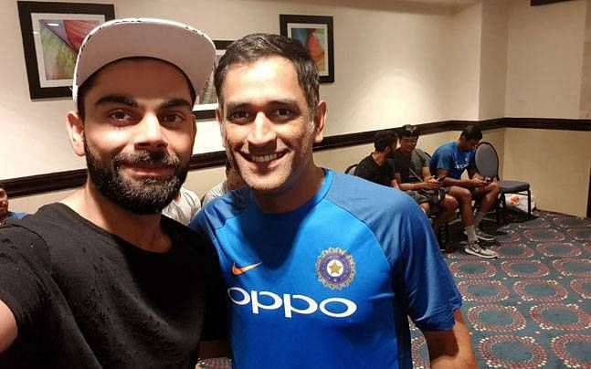 MS Dhoni celebrated his birthday in Jamaica